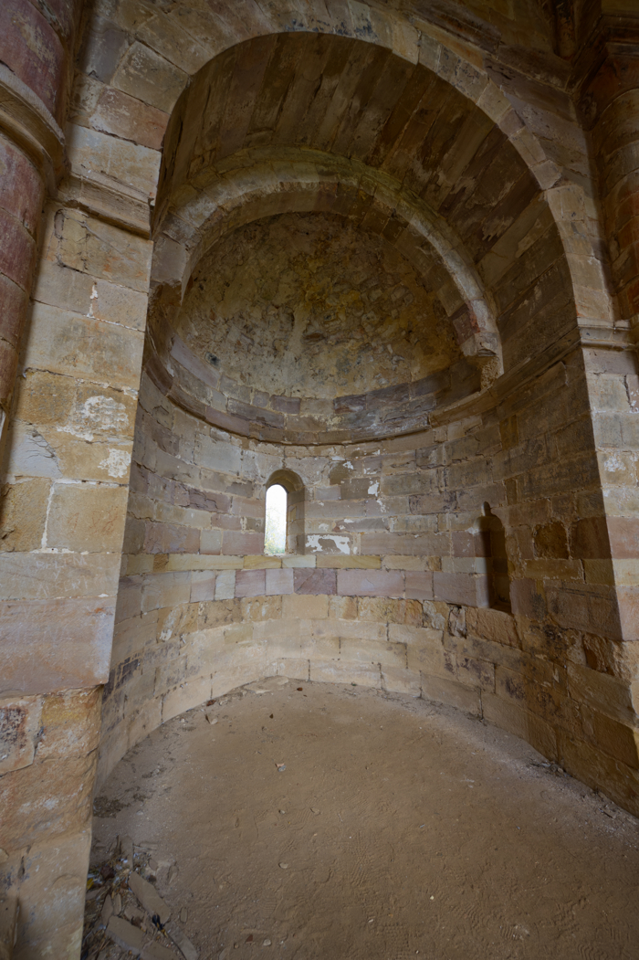Capilla radial de la cabecera de la iglesia del monasterio de Moreruela